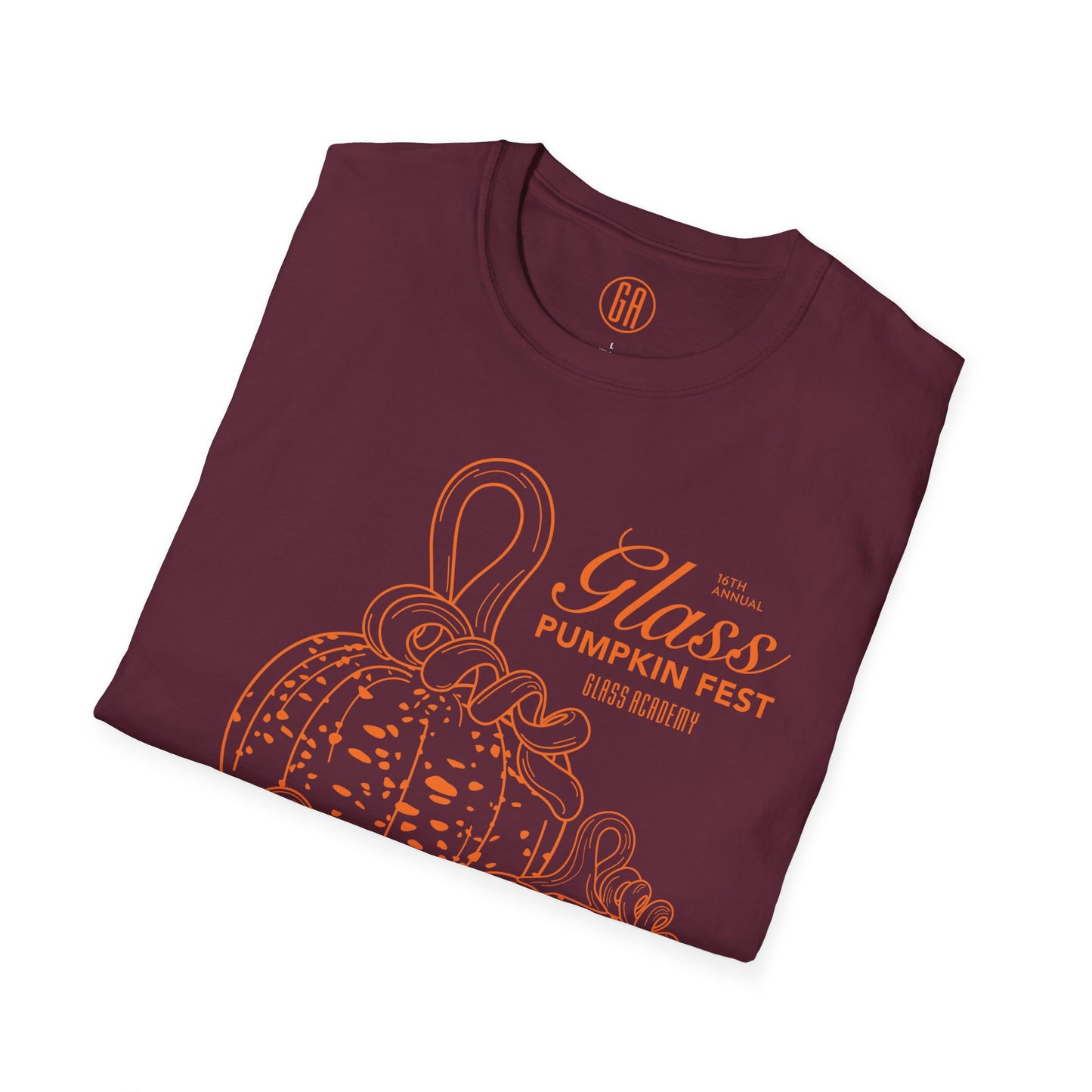 Spicy Glass Pumpkin Fest Collector's Tee - Softstyle Maroon