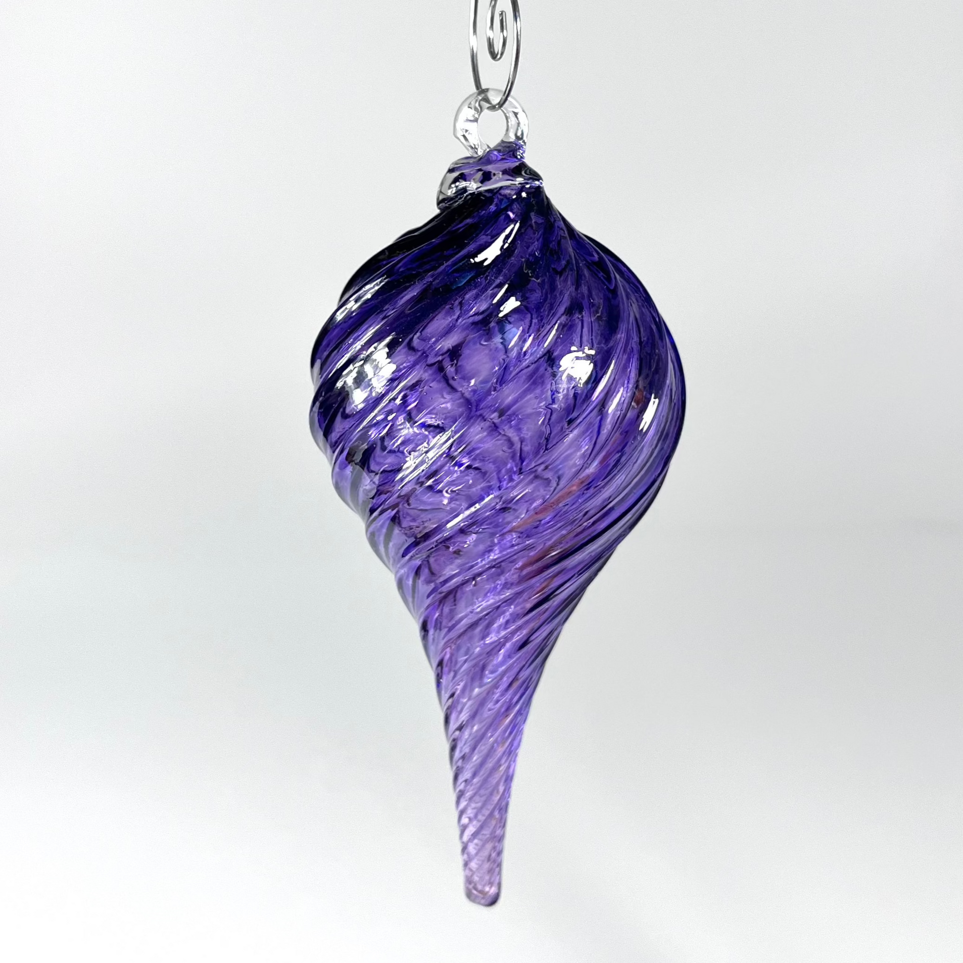 Grape Purps Jewel Teardrop Ornament