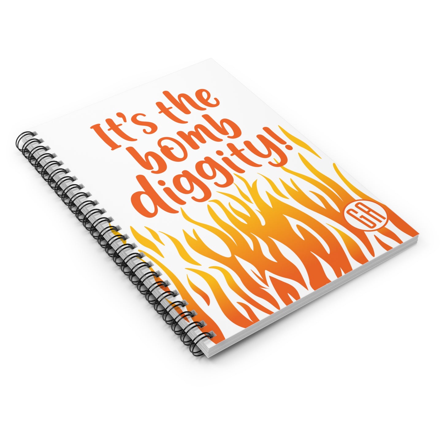 It's the Bomb Diggity! Spiral Notebook – Fun & Vibrant Design for Creative Minds