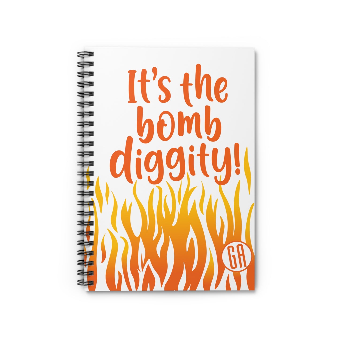 It's the Bomb Diggity! Spiral Notebook – Fun & Vibrant Design for Creative Minds