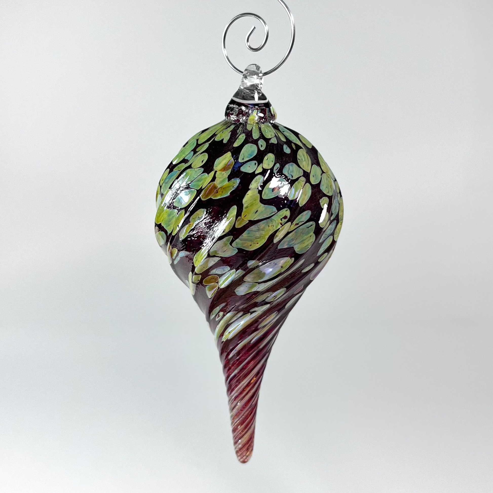 Moss Teardrop Ornament