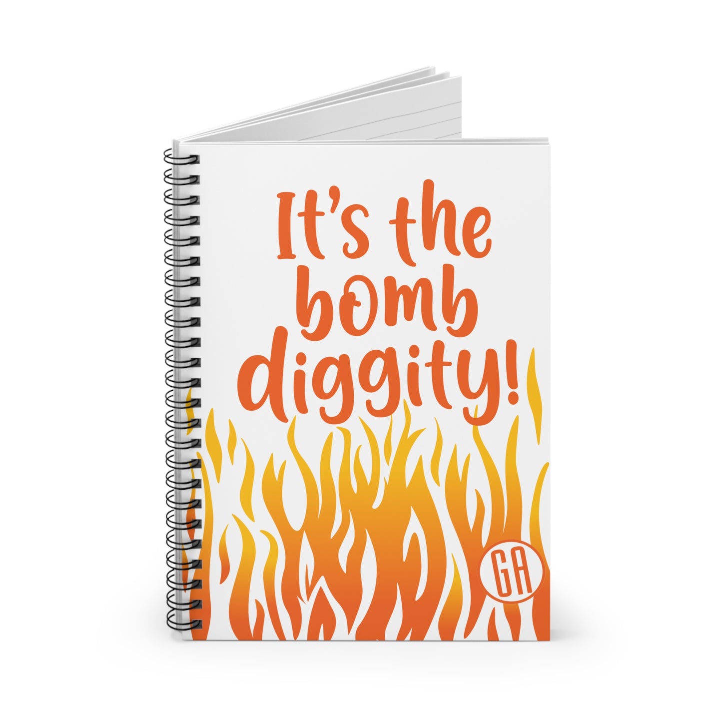 It's the Bomb Diggity! Spiral Notebook – Fun & Vibrant Design for Creative Minds