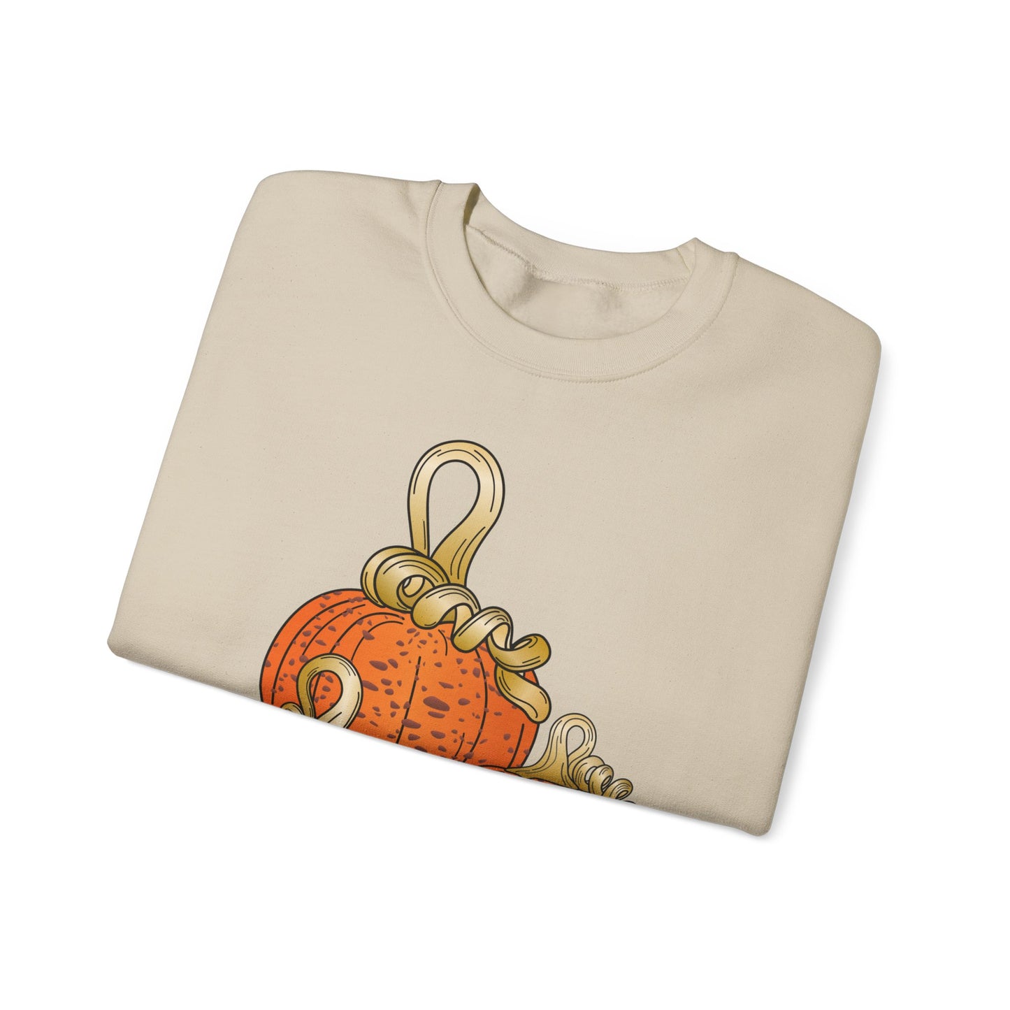 Fall Cozy Pumpkin Crewneck Sweatshirt