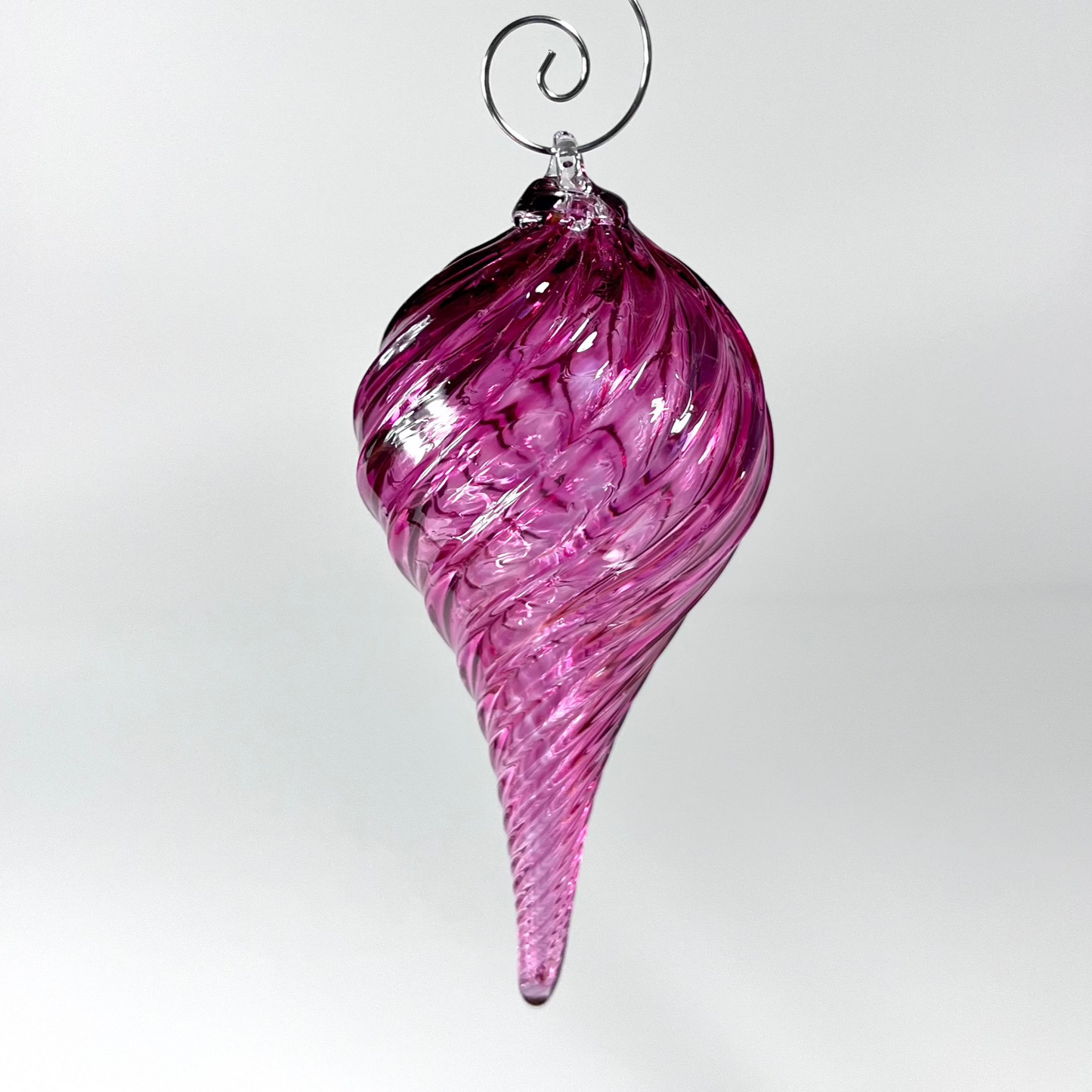 Rose Jewel Teardrop Ornament