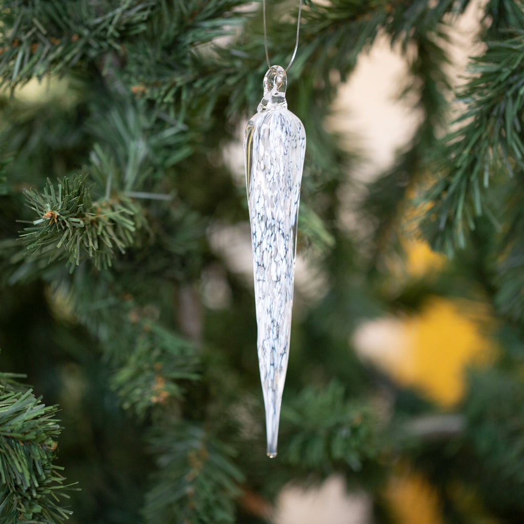 Icicle ornaments 2024